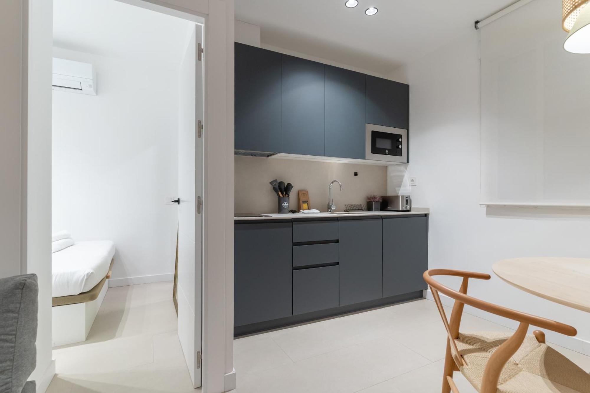 Modern And Cozy-1bedroom 1bathroom-azca Appartement Madrid